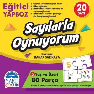 Sayılarla Oynuyorum - Eğitici Yapboz - 20 Sayı