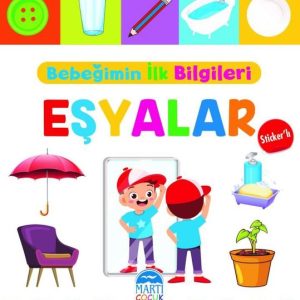 Bebeğimin İlk Bilgileri - Eşyalar - Sticker'lı